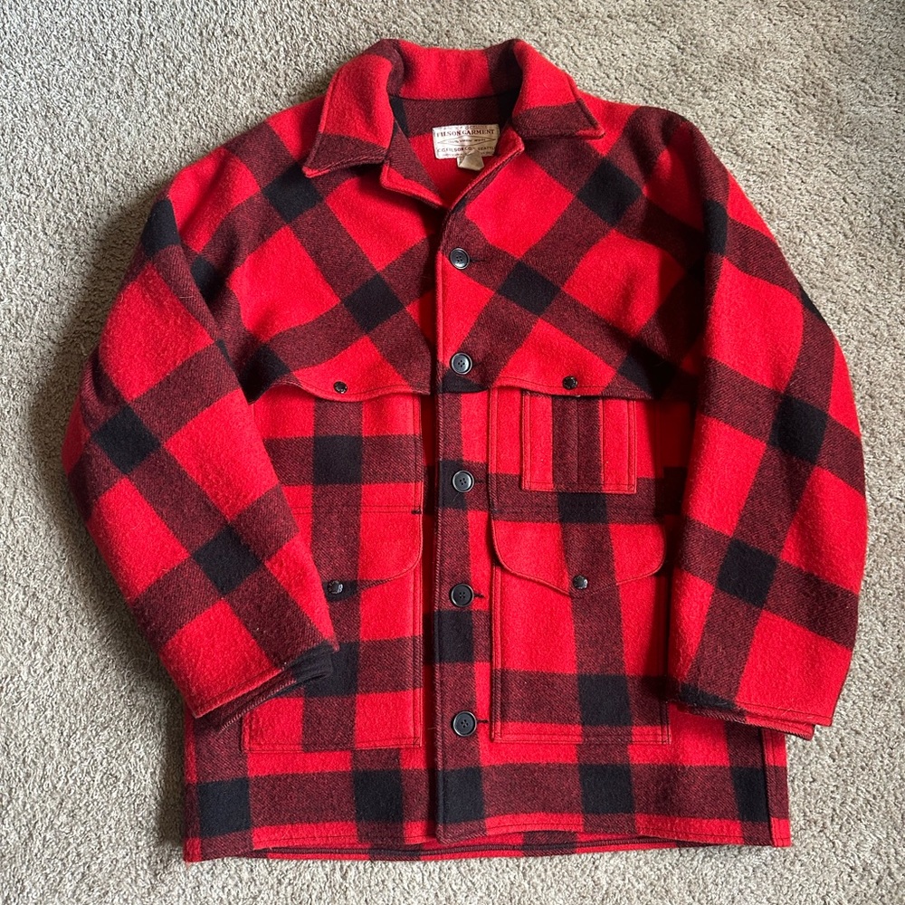 Vintage Filson Double Mackinaw Jacket size 46